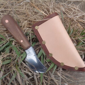 "Rhino" Bloomfield Rancher Series Knife | 5160 High Carbon Steel, Walnut | 6.5" Overall