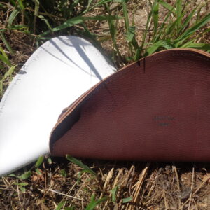 Leather Shearling Lined Pistol Case