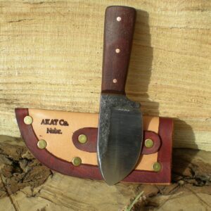 "Native" Bushcraft Knife | 5160 HC Steel, Walnut | 3.0" Overall