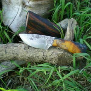 "Grizzly" Hunting Knife | Crucible HC Steel, Osage Orange| 8.5" Overall
