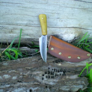 "The Prairie Dog" - Osage Orange Neck Knife