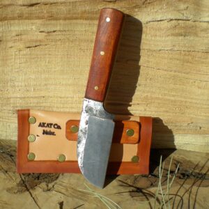 "Big Sky"" Mini-Cleaver Knife | 5160 HC Steel, Maple | 3.1" Overall